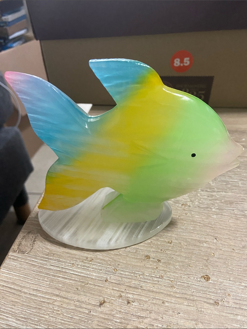 Vintage Colorful Decorative Medium Fish Ornament